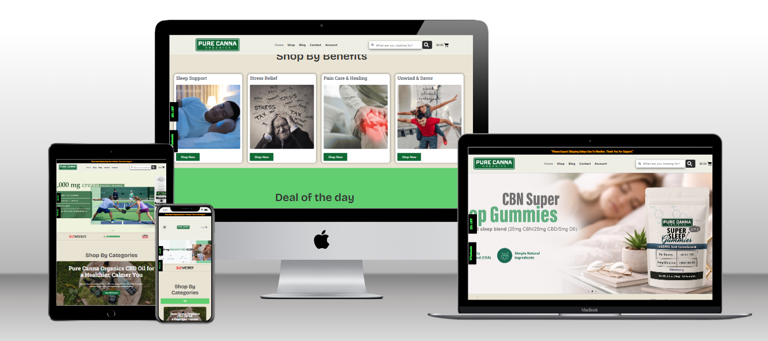 Purecannaorganics Website