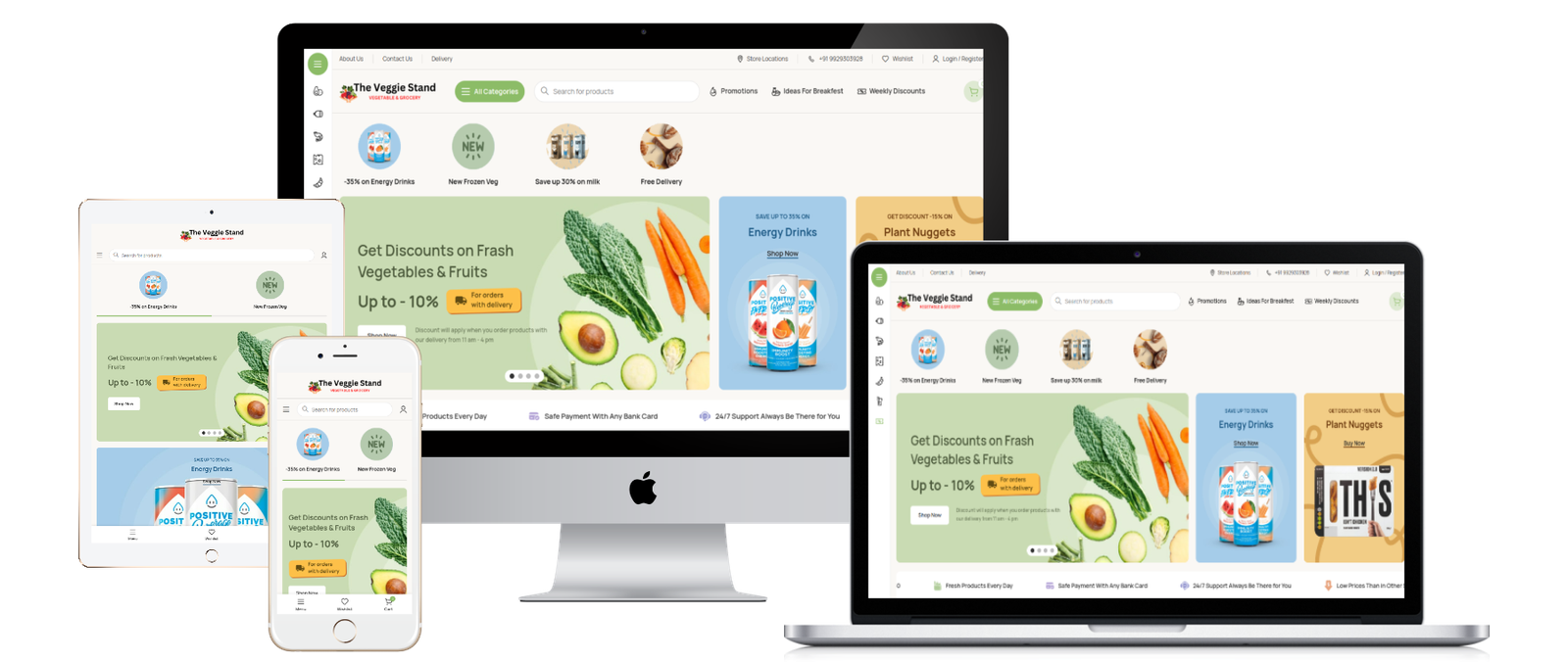 The Veggie Stand Website